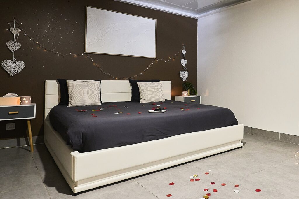 Chambre lit double — Loft Private Spa